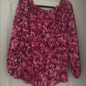 Michael Kors women’s  floral blouse